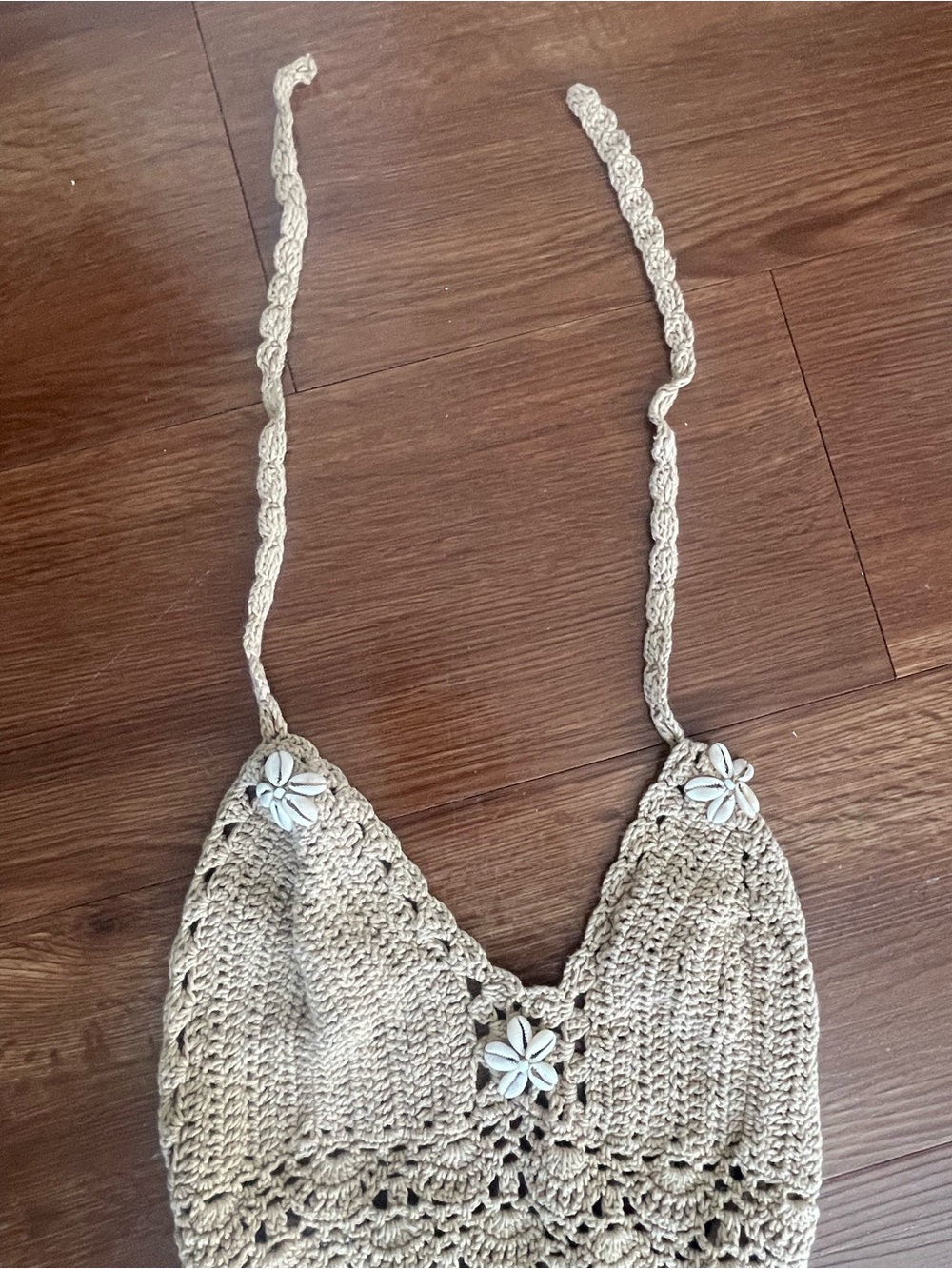Sand Halter Shell Dress - Picture 3 of 8